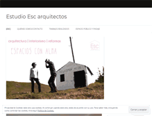 Tablet Screenshot of estudioesc.com